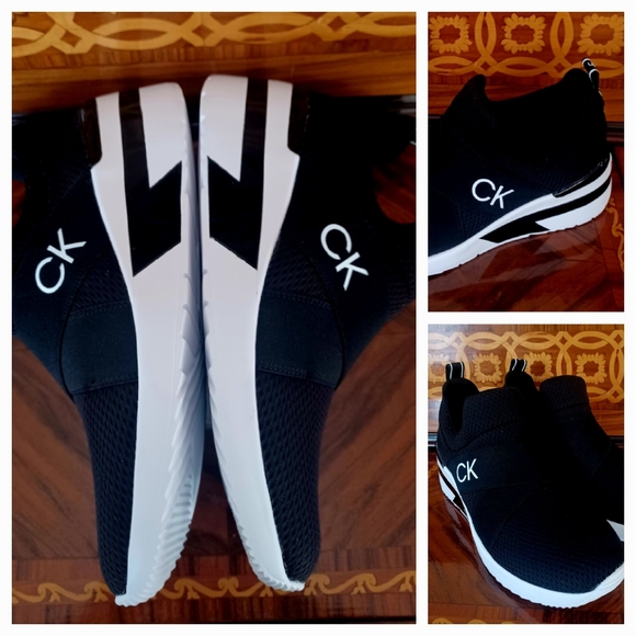 Calvin Klein Shoes - NEW🔥 Calvin Klein $119 Women's Crossover Slip On Sneakers Shoes 11